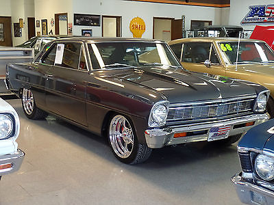 Chevrolet : Nova 1966 NOVA PRO TOUR FUEL INJECTED-SHOW CAR 1966 chevy nova pro touring fuel injected 4 wheel disc brakes ready for shows