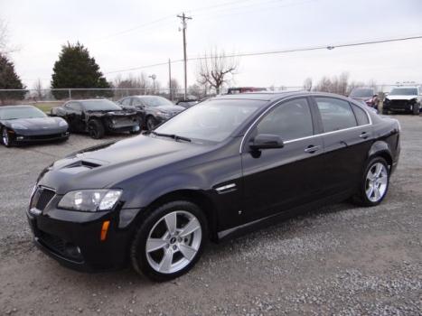 Pontiac : G8 4dr Sdn GT 74 auto salvage repairable g 8 gt 6.0 ls 2 23 k miles loaded easy build