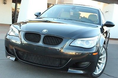 BMW : M5 Base Sedan 4-Door 2010 bmw m 5 smg trans fully loaded gorgeous in out maintained clean carfax