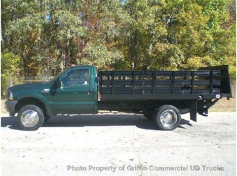 2003 Ford F450 FLATBED LIFTGATE JUST 18k MILES