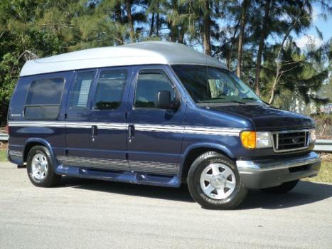 Ford : E-Series Van SHERROD CONV SHERROD CONVERSION VAN CAPT. CHAIRS TV/ENTERTAINMENT RUNS GREAT