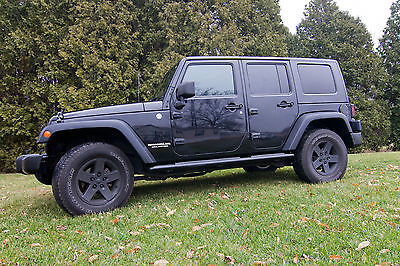 Jeep : Wrangler Unlimited Rubicon Sport Utility 4-Door 2007 jeep wrangler unlimited dual tops kenwood dvd rearview camera