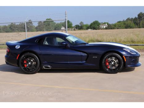 Dodge : Other 2dr Cpe GTS 2014 srt viper gts gts r blue white stripes red interior