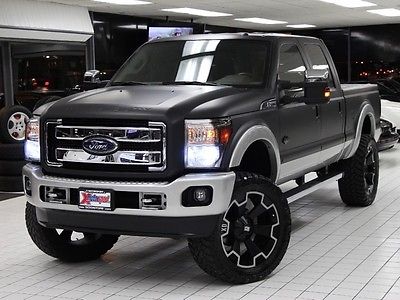 Ford : F-250 King Ranch 4X4 1 Owner Vinyl Wrap 24's Lift Kit Exhaust