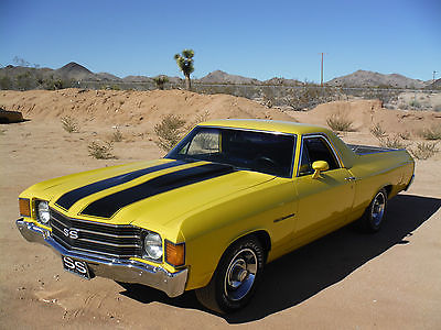 Chevrolet : El Camino DELUXE 1972 el camino numbers matching 350 california car disc brakes hotchkis