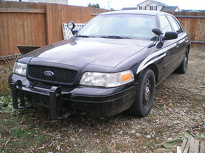 Ford : Crown Victoria Police Interceptor Sedan 4-Door 2008 ford police interceptor