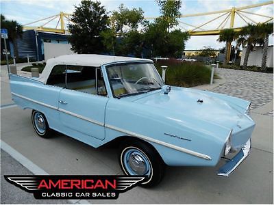 Other Makes : Other Water Car Does it float?! 1965 Amphicar 770 Water Car Rust Free Looks Runs Drives Great