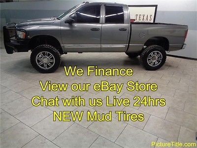 Dodge : Ram 2500 Laramie 4WD Quad Cab 05 ram 2500 4 x 4 laramie 5.9 cummins diesel 35 mud tires lifted we finance texas
