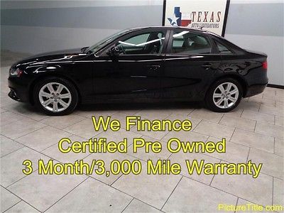 Audi : A4 2.0T Premium 10 audi a 4 premium laether sunroof bose carfax certified warranty 1 texas owner