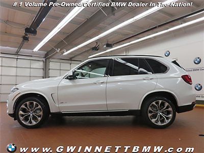 BMW : X5 xDrive50i xDrive50i New 4 dr Automatic Gasoline 4.4L 8 Cyl Mineral White Metallic