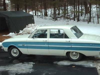 Ford : Falcon blue 1963 ford falcon sedan completely restored 170 cu in 6 cylinder engine 3 speed