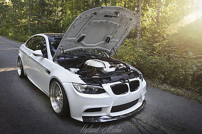 BMW : M3 Base Coupe 2-Door Meticulous ESS VT-650 628whp Alpine White/Black 2009 E92 M3 DCT