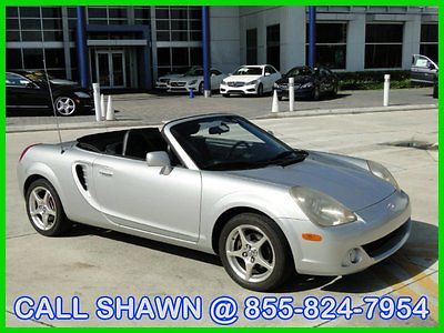 Toyota : MR2 CASH ONLY!!, ONLY 55,000MILES, NEW TOP, L@@K!!! 2003 toyota mr 2 spyder only 55 000 miles new top leatherseats hard to find
