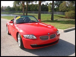BMW : Z4 Roadster 2008 bmw z 4 2 dr roadster 3.0 si convertible clean carfax only 44 k miles