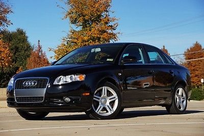Audi : A4 2.0T 2007 black black a 4 2.0 t w low 53 k miles serviced new tires financing