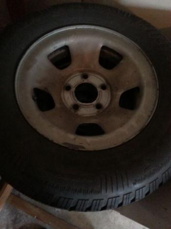 Studded snow tires, 1