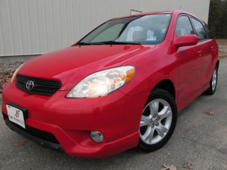 Toyota : Matrix XR Manual 06 toyota matrix xr manual only 67 k miles 1 owner no accidents red very rare