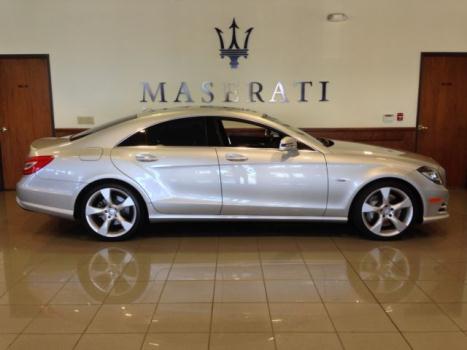 Mercedes-Benz : CLS-Class 4dr Sdn CLS5 2012 mercedes cls 550 silver black calif one owner low miles extras