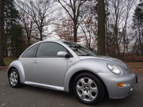 Volkswagen : Beetle-New 2dr Cpe GLS 2003 vw new beetle gls hatchback 2 d 2.0 l 4 cyl leather low mileage one owner