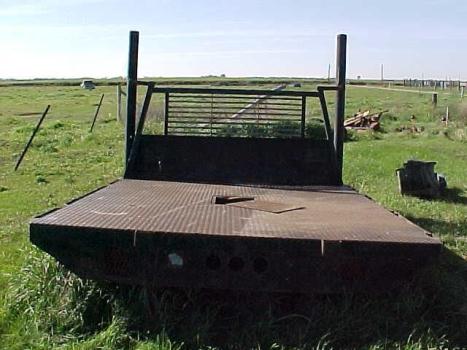 Steel Flatbed with 5th Wheel ball, for Pickup!, 0