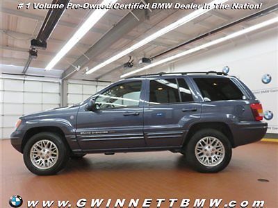 Jeep : Grand Cherokee 4dr Limited 4WD 4 dr limited 4 wd suv automatic gasoline 4.0 l straight 6 cyl engine gray