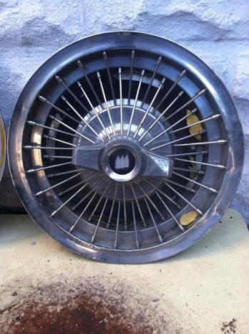 1963, 64, 65, 66 Buick Riviera Spoke Spinner Hubcaps set of 4, 0