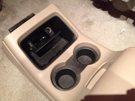 Ford Truck Leather Center Console, 3