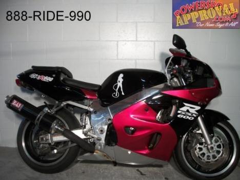 2000 Suzuki GSXR600 crotch rocket for sale U2251