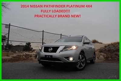 Nissan : Pathfinder Platinum Premium 4x4 Tri-Zone Entertainment 2 DVD Dual Panorama Navigation Heated Steering Wheel Hot Cold Seats Bose BT Audio Save