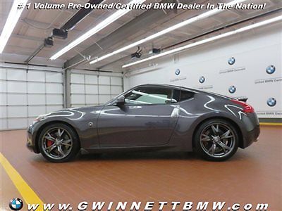 Nissan : 370Z 2dr Coupe Manual Touring 2 dr coupe manual touring low miles manual gasoline 3.7 l v 6 cyl 40 th graphite