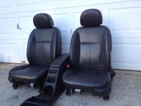 Black Leather Heated Power Seats