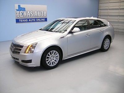 Cadillac : CTS CTS WAG LUX WE FINANCE!!  2010 CADILLAC CTS LUXURY WAGON PANO ROOF LEATHER 12K MI TEXAS AUTO