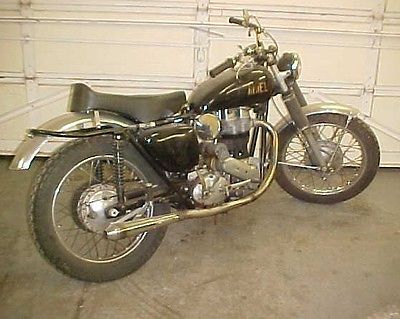 Other Makes : Ariel 1958 ariel 500 classic british single cylinder thumper model vh 500