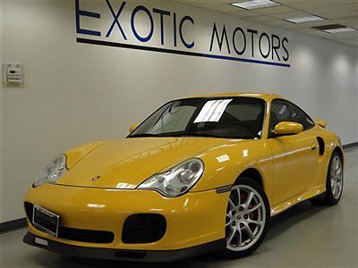 Porsche : 911 Turbo 2002 porsche 911 turbo awd 6 speed 415 hp bose cd player moonroof xenons 18 wheels