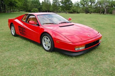 Ferrari : Testarossa Testarossa Only One (1) known to Exist!  Rossa Corsa Exterior & Interior  - 4,468 Miles