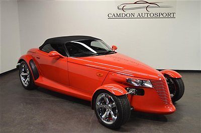 Plymouth : Prowler 2dr Roadster MUST SELL! 12K MI, UPGRADE CHROME WHEELS, LEATHER, INFINITY STEREO. TRADES?
