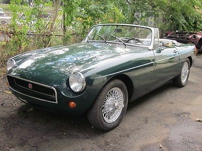 MG : MGB Special project 1980 mgb mg b special project vintage classic convertible sports car