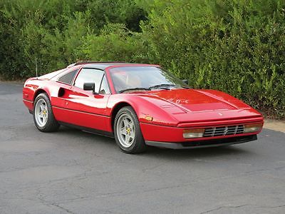 Ferrari : 328 GTS 1988 ferrari 328 gts rosso corsa fresh major service 2 california owners