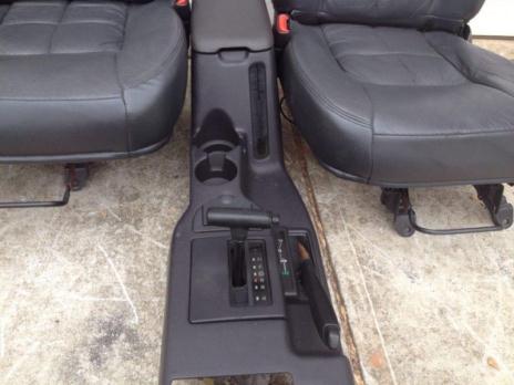 Jeep Cherokee Leather Seats and Center Console, 1