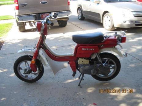 1979 suzuki FZ50 scooter