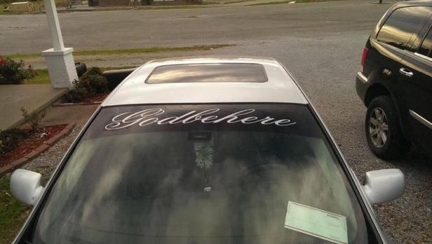 Windshield Decal.