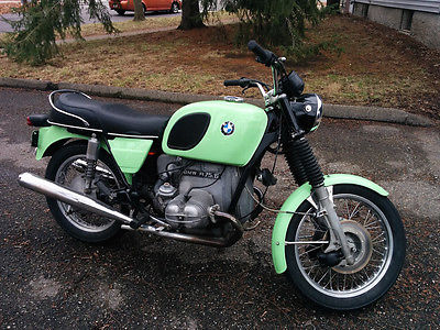 BMW : R-Series 1974 bmw r 75 6 good condition repainted new battery