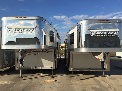 2012 Live in Twister Trailer with horse quarters
