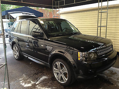 Land Rover : Range Rover Sport Supercharged Sport Utility 4-Door 2012 range rover sport supercharged black on black fully loaded
