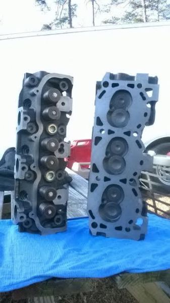 Ford 4.0 OHV heads, new after market , assembled new parts and gaskets, 1