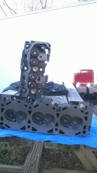 Ford 4.0 OHV heads, new after market , assembled new parts and gaskets