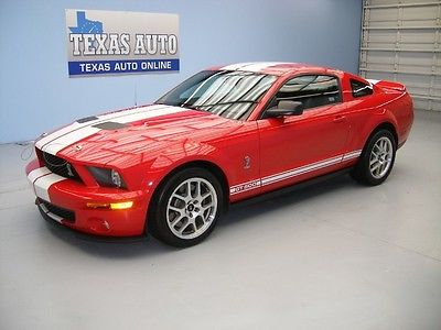 Ford : Mustang SVT COBRA S/C WE FINANCE!! 2009 FORD MUSTANG SHELBY GT500 SUPERCHARGED NAV 23K MI TEXAS AUTO