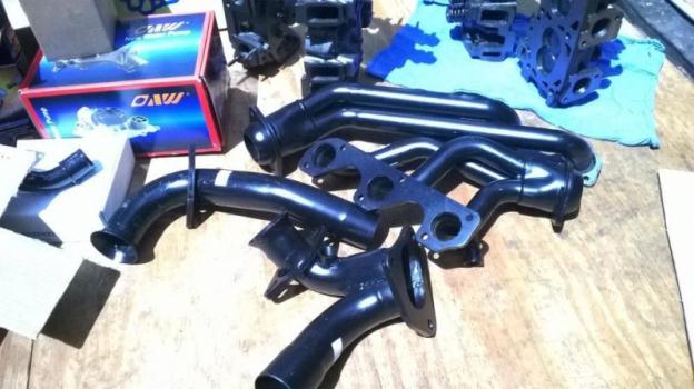 Ford 4.0 OHV heads, new after market , assembled new parts and gaskets, 2