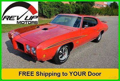 Pontiac : GTO 1970 pontiac gto judge survivor low miles free shipping to your door