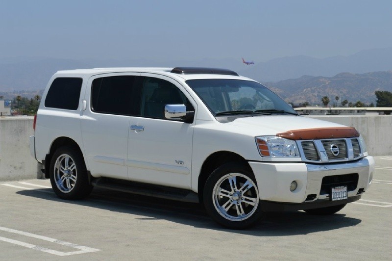 2006 Nissan Armada SE 4WD,Leather,TV/DVD,PARKING SENSORS,MOON ROOF TOW PKG,HEATED SEAT